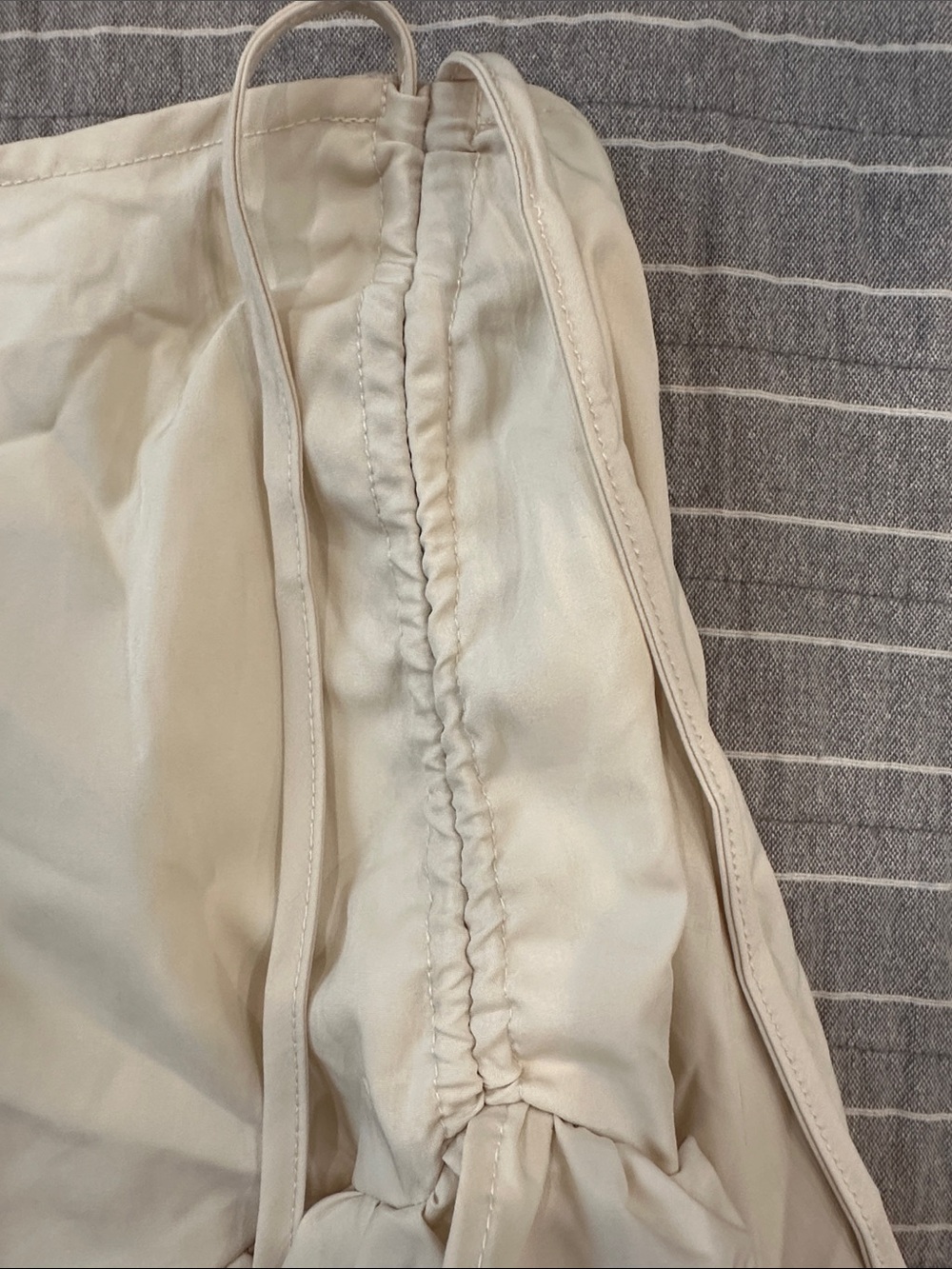 Cream Ruffle Tiered Skirt - Picture 6 of 7